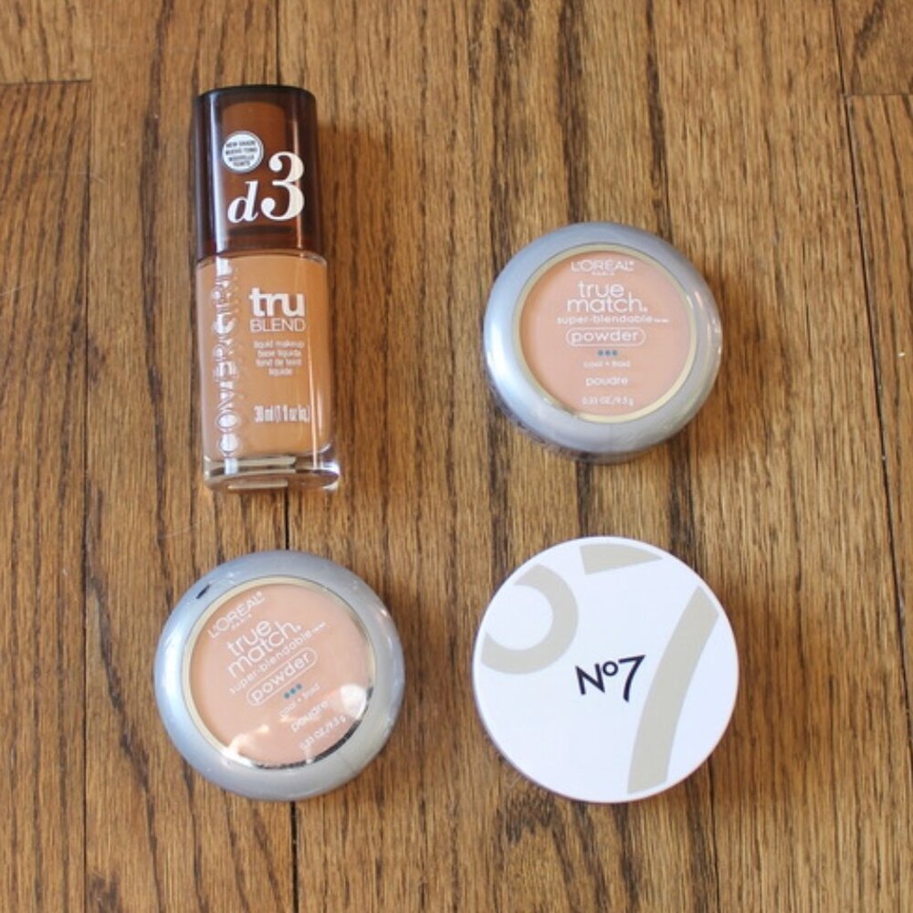 Beauty Bundle #2 | Liquid & Powder Foundation | No7, L'Oréal, Covergirl